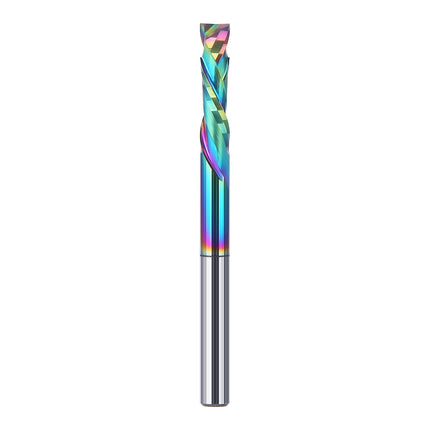 Up Down Cut Compression 2 Flutes Spiral Carbide Milling Cutter Router Bits CNC End Mill DLC Coating