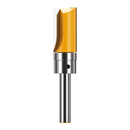HUHAO 6.35mm Shank Milling Cutter With Bearing Flush Trim Straight Router Bit Wood End Mill for Woodworking Template Bottom Tool⭐⭐⭐⭐⭐
