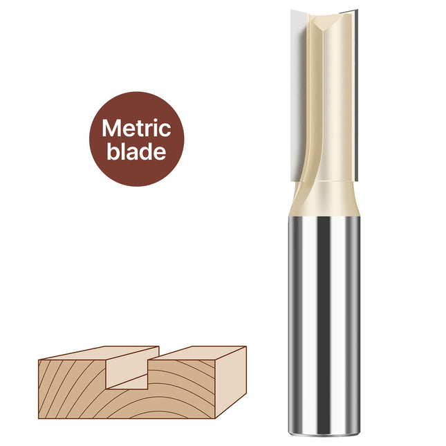Metric edge double edge straight drill milling cutters 1/2 and 1/4 shank ⭐️⭐️⭐️⭐️⭐️