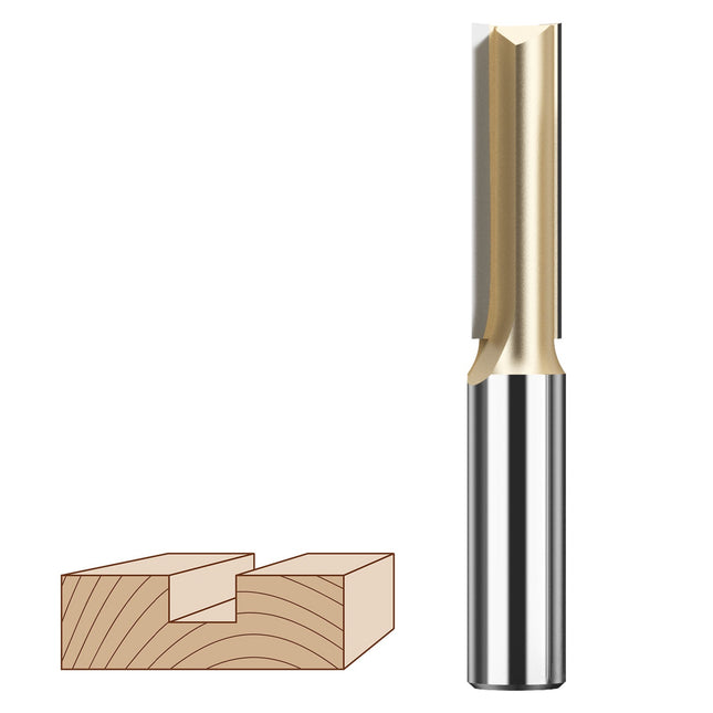 Professional grade double edge straight drill milling cutter 1/2 and 1/4Shank⭐️⭐️⭐️⭐️⭐️