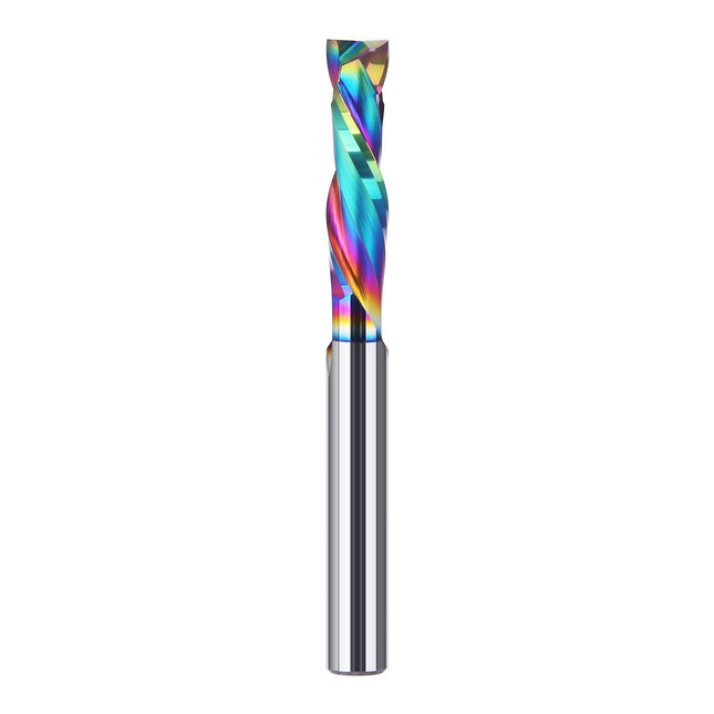 HUHAO 5A 3.175/4/5/6mm Shank Up Down Cut Two Flutes Compression Router Bits Carbide Spiral Milling Cutter For Wood Acrylic