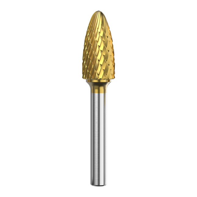 Coated Carbide Rotary Burr with 6mm Shank