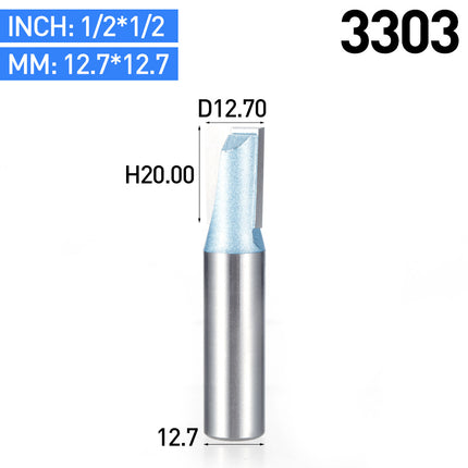 Bottom Cleaning Router Bit Industrial Grade Metric Tungsten Carbide Woodworking Slotting  Milling Cutter⭐⭐⭐⭐⭐