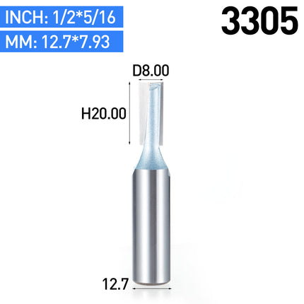 Bottom Cleaning Router Bit Industrial Grade Metric Tungsten Carbide Woodworking Slotting  Milling Cutter⭐⭐⭐⭐⭐