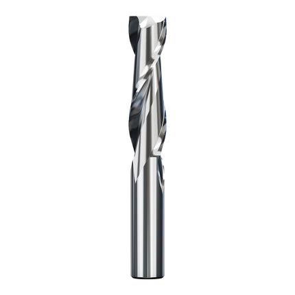 HUHAO HRC65 Milling Cutter HSS M2 End Mill Carbide 2 Flutes Spiral Router Bit CNC Tools for Aluminum Stainless Metal