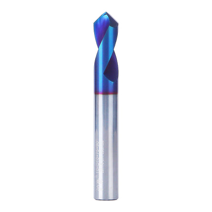 HUHAO 90 Degree Spot Drill Bits Point Router Bit Carbide CNC Chamfering Drilling Hole Guide CNC Tool Location Center Point Drill