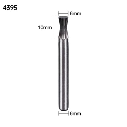 U-Type Carbide Rotary Burr with 6mm Shank