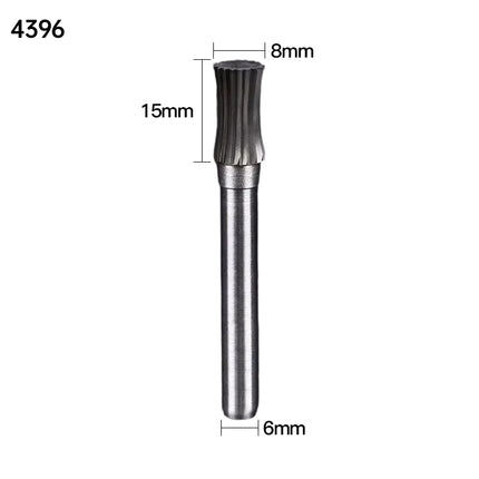 U-Type Carbide Rotary Burr with 6mm Shank