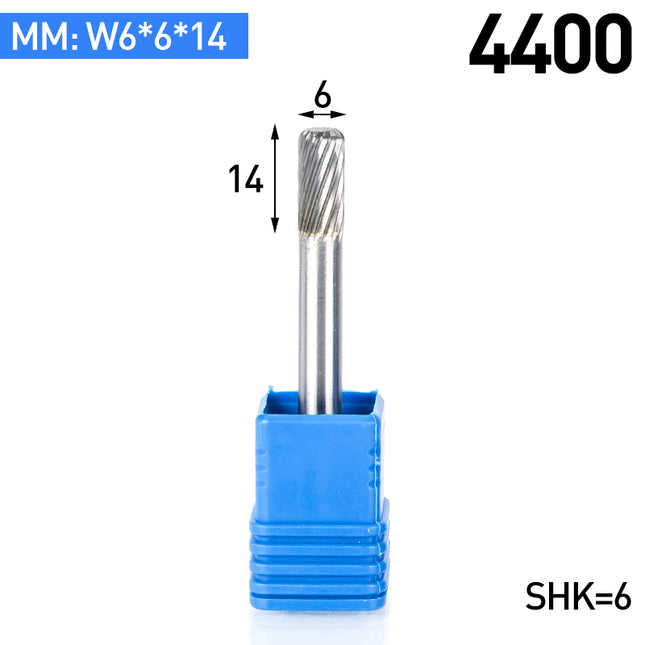 W-Type Carbide Rotary Burr with 6mm Shank