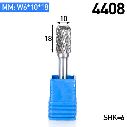 W-Type Carbide Rotary Burr with 6mm Shank