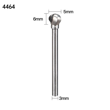 Coarse Tooth Carbide Rotary Burr, 3mm Shank Diameter x 6mm Cutting Diameter