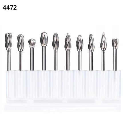 Coarse Tooth Carbide Rotary Burr, 3mm Shank Diameter x 6mm Cutting Diameter