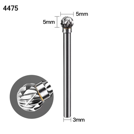DX-Type Carbide Rotary Burr with 3mm Shank