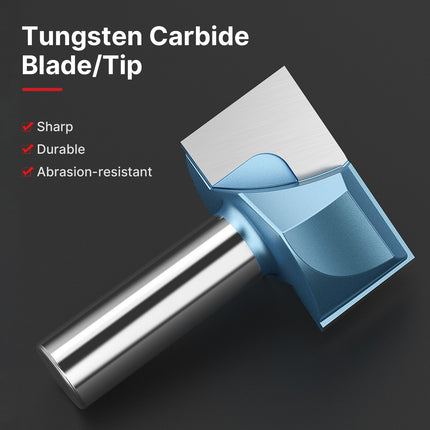 Bottom Cleaning Router Bit Industrial Grade Metric Tungsten Carbide Woodworking Slotting  Milling Cutter⭐⭐⭐⭐⭐