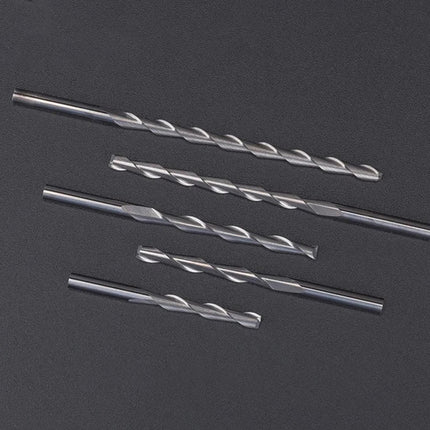 HUHAO 2 Flute 4mm End Mill CNC Carbide Upcut Spiral Router Bit Wood Milling Cutter High Quality Spiral Bit Woodworking Tools