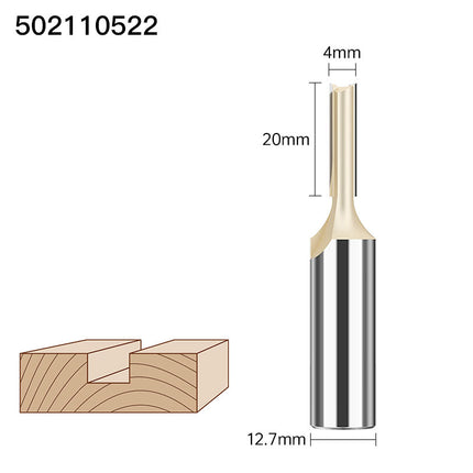 Metric edge double edge straight drill milling cutters 1/2 and 1/4 shank ⭐️⭐️⭐️⭐️⭐️