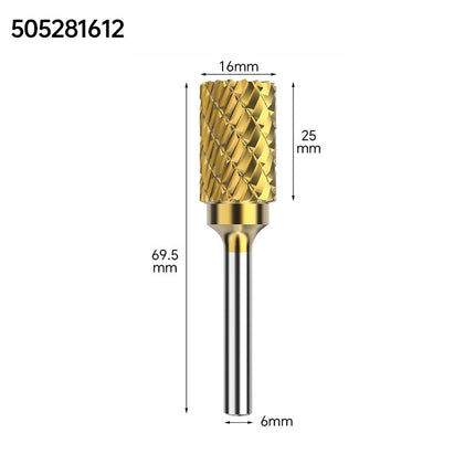 Coated Carbide Rotary Burr with 6mm Shank