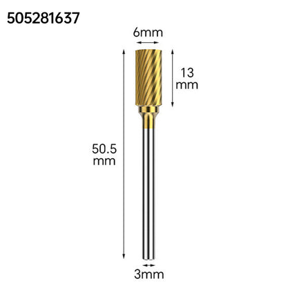 Coated Carbide Rotary Burr with 6mm Shank