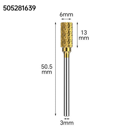 Coated Carbide Rotary Burr with 6mm Shank
