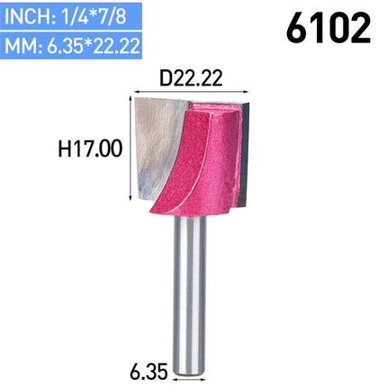 Bottom Cleaning Router Bit Industrial Grade Metric Tungsten Carbide Woodworking Slotting  Milling Cutter⭐⭐⭐⭐⭐