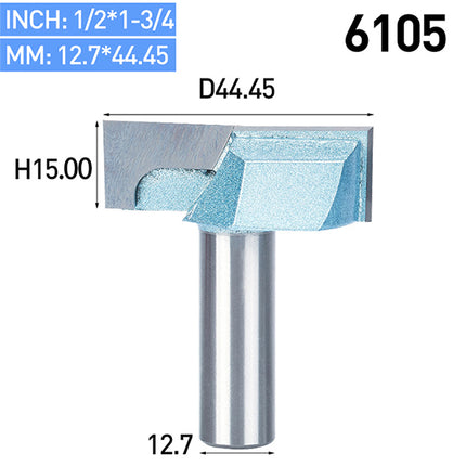 Bottom Cleaning Router Bit Industrial Grade Metric Tungsten Carbide Woodworking Slotting  Milling Cutter⭐⭐⭐⭐⭐