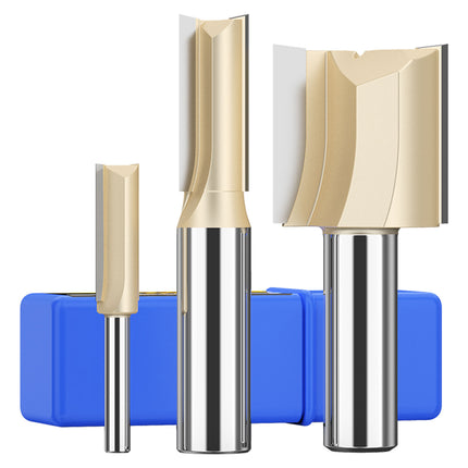 Professional grade double edge straight drill milling cutter 1/2 and 1/4Shank⭐️⭐️⭐️⭐️⭐️