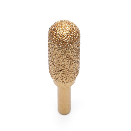 Rotary File Iron Steel Burr 3PCS 6mm Diamond Grinding Head 60mm Long Polish Bit for Engraving Polishing Stone Rotary Tools