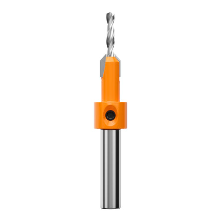 HUHAO 8mm Shank HSS Woodworking Countersink Router Bit Screw Extractor Remon Demolition for Wood Milling Cutter Woodworking Tool