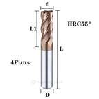 4FHRC55 / d12x12Dx55x150L