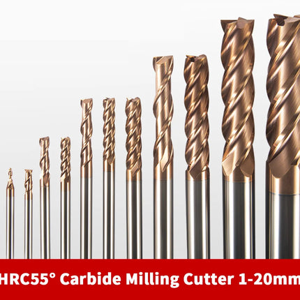 Carbide Radius End Cutter Mill Aluminium Cnc Milling Cutter For Metal Tungsten Steel CNC Maching Endmils