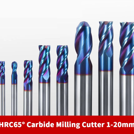 Carbide Radius End Cutter Mill Aluminium Cnc Milling Cutter For Metal Tungsten Steel CNC Maching Endmils