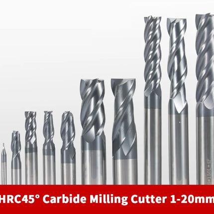 Carbide Radius End Cutter Mill Aluminium Cnc Milling Cutter For Metal Tungsten Steel CNC Maching Endmils