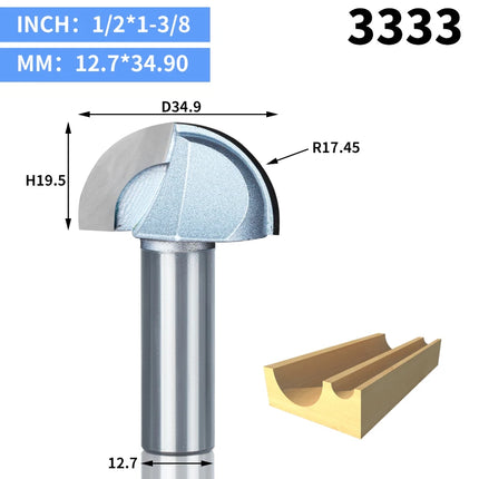 Industrial Grade cove box bit Woodworking end mill milling cutter Router Bits for wood