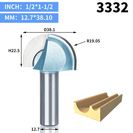 Industrial Grade cove box bit Woodworking end mill milling cutter Router Bits for wood