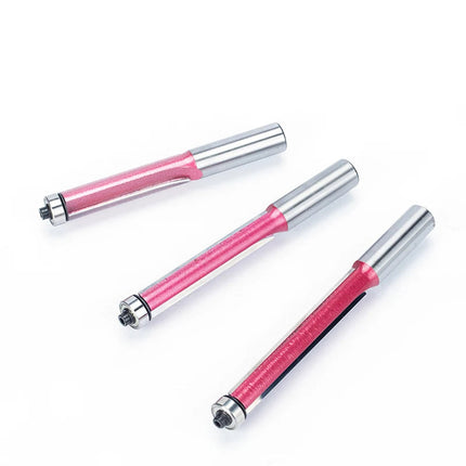 1pc 1/2" Shank Flush Trim Router Bits For Wood Trimming Cutters With Bearing Woodworking Industrial Grade Milling Cutter⭐⭐⭐⭐⭐