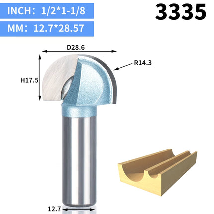 Industrial Grade cove box bit Woodworking end mill milling cutter Router Bits for wood