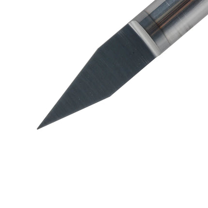 1pc Flat bottom Carbide PCB Engraving Bit 6 0.3mm 0.2mm,0.1mm Router Tool for brass steel stainless steel German rod