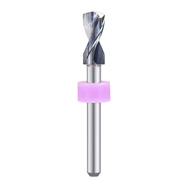 10pcs Carbide PCB Drill Bit 3.1-6.0mm 1/8（3.175mm） Shank Mini Drill Bit Set for PCB Circuit Board,Placstic Drilling