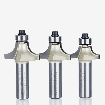 ARDEN Round Corner Chamfering Milling Cutter Carbide Round Over Router Bit Radius Edge Woodworking Trimming CNC Tool Wood MDF
