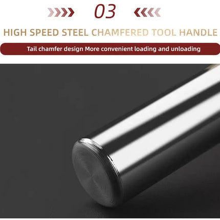 HUHAO Round Ball Nose Cove Router Bit CNC Milling Bit Radius Core Box Solid Milling Cutter for Wood