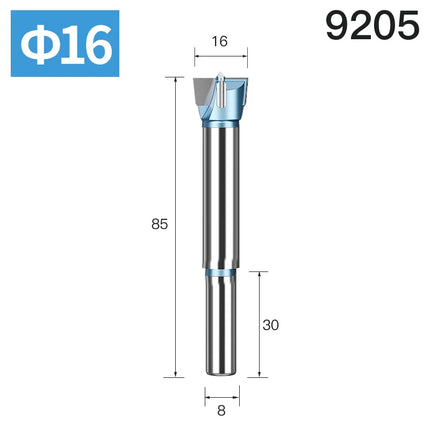 HUHAO Forstner Drill Bit 8mm 10mm Round Shank Wood Centering Hole Saw Diameter 14-53mm Carbide Cutter Woodworking Drill Bit Tool