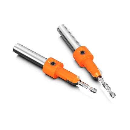 HUHAO 8mm Shank HSS Woodworking Countersink Router Bit Screw Extractor Remon Demolition for Wood Milling Cutter Woodworking Tool