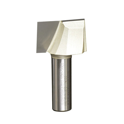 ARDEN Inch Woodworking Flat Bottom 2 Flutes Carbide Bottom Router Bit  Slotting Carving CNC Tool for Plywood MDF Solid wood