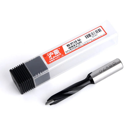 HUHAO 10mm Shank Forstner Wood Drill Bits Alloy Hole Opener Bit 70mm Total Length Router Bit Carbide Row Drill Woodworking Tools