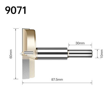 Hole Saw Cutter for Wood Forstner Drill Bit Hex 1/4in Shank Hinge Boring Bit Hole Saw Cutter Carbide Steel for Wood Woodworking Tools
