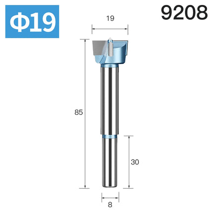 HUHAO Forstner Drill Bit 8mm 10mm Round Shank Wood Centering Hole Saw Diameter 14-53mm Carbide Cutter Woodworking Drill Bit Tool