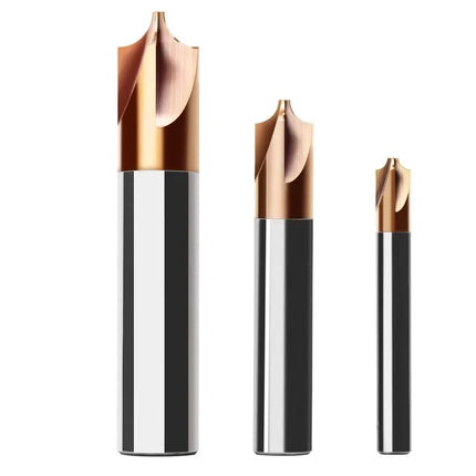 HUHAO HRC55 Radius Corner Rounding Milling Cutter Chamfering Outside Radii Router Bits Carbide Steel Solid End Mill CNC Tools
