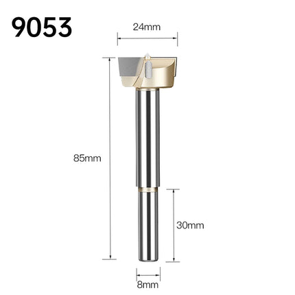 Hole Saw Cutter for Wood Forstner Drill Bit Hex 1/4in Shank Hinge Boring Bit Hole Saw Cutter Carbide Steel for Wood Woodworking Tools