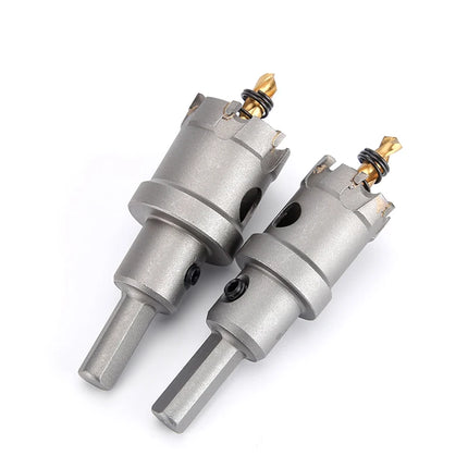 HUHAO 3PCS TCT Hole Saw Drill Bit Alloy Carbide Tipped Hole Cutter With Titanium-Plated Pilot Tools For Metal Stainless Steel