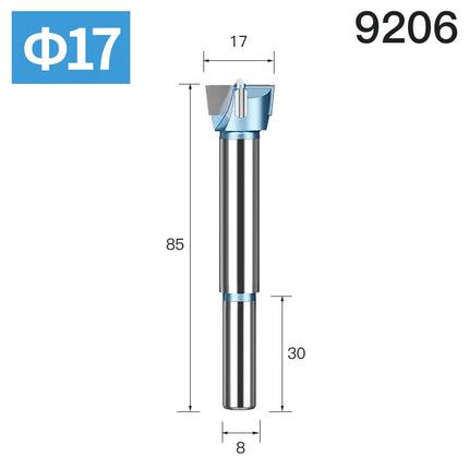 HUHAO Forstner Drill Bit 8mm 10mm Round Shank Wood Centering Hole Saw Diameter 14-53mm Carbide Cutter Woodworking Drill Bit Tool